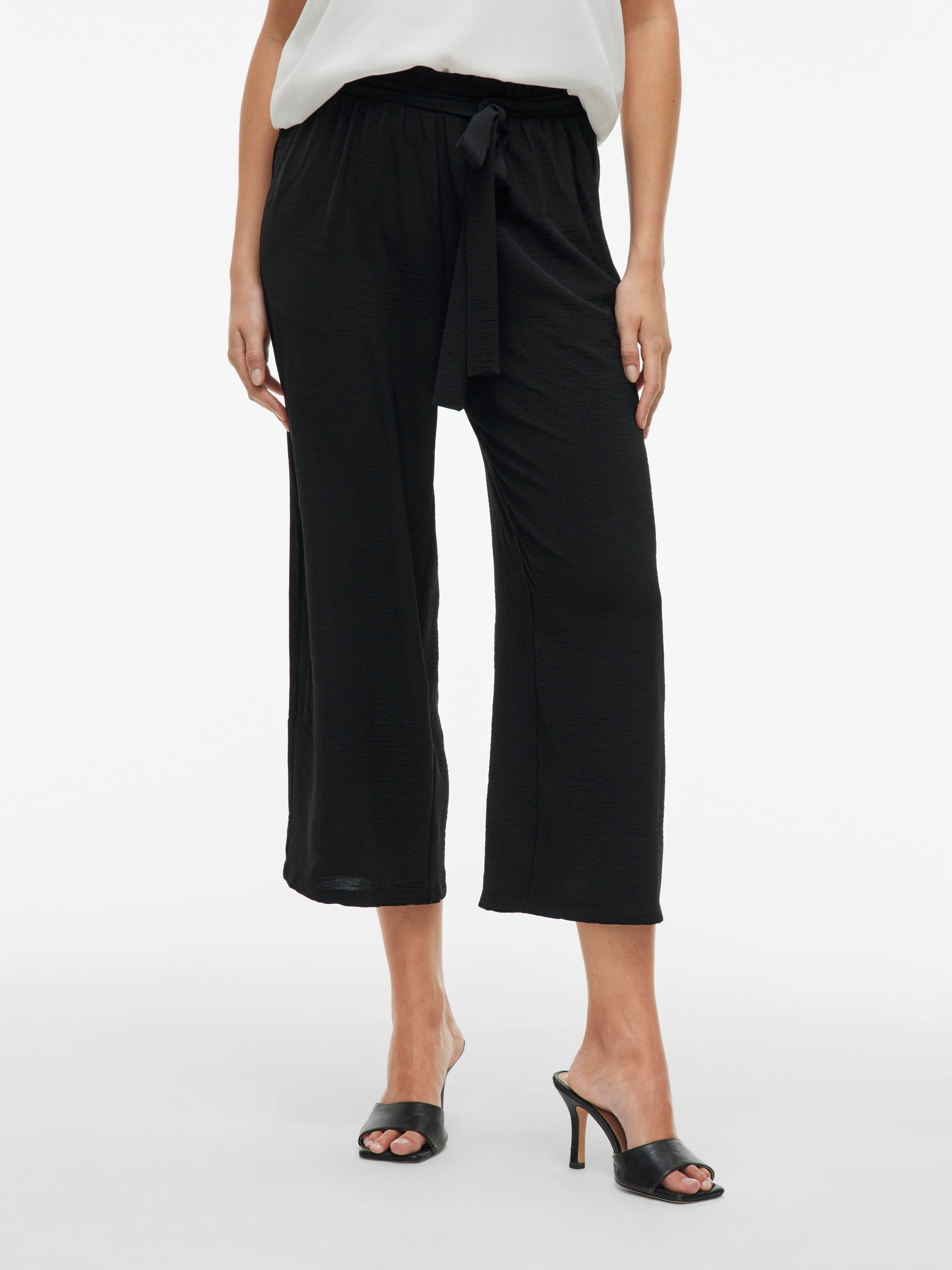 Vila Schlupfhose "VIJOSA BELTED CULOTTE PANTS - NOOS" günstig online kaufen