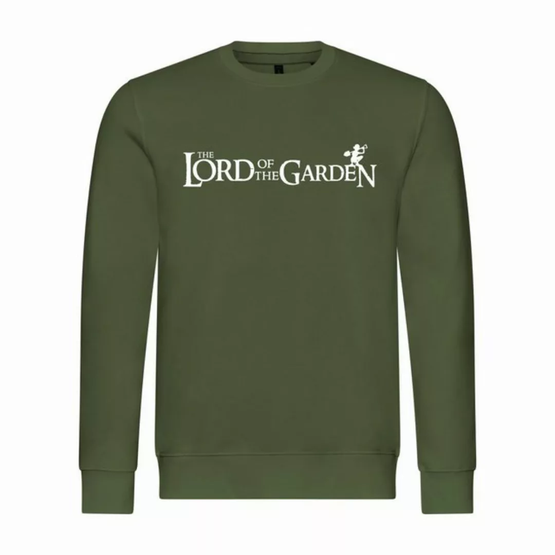 deinshirt Rundhalspullover Herren Pullover Lord of the Garden Mit Print Mot günstig online kaufen