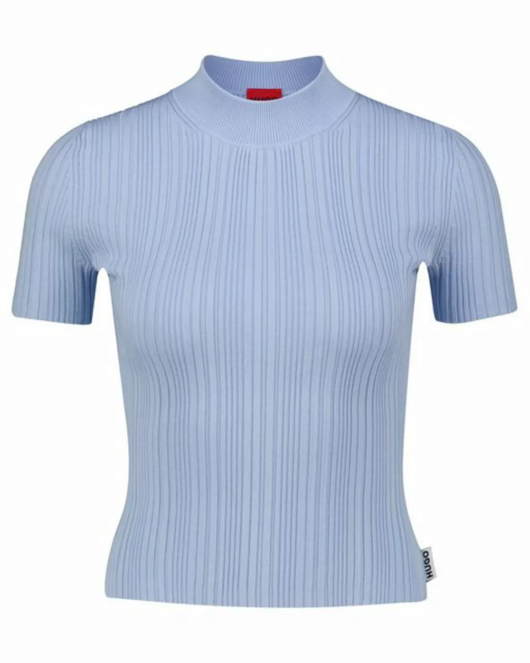 HUGO Strickpullover Damen Kurzarm-Pullover SARPHARIM Slim Fit (1-tlg) günstig online kaufen