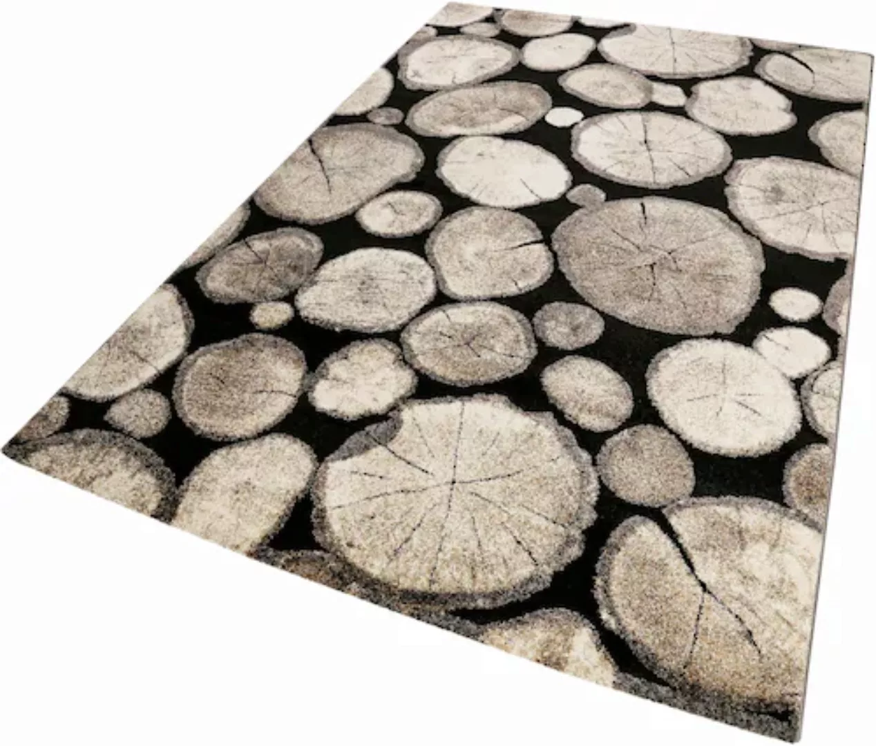 Wecon home Teppich »Logs«, rechteckig günstig online kaufen