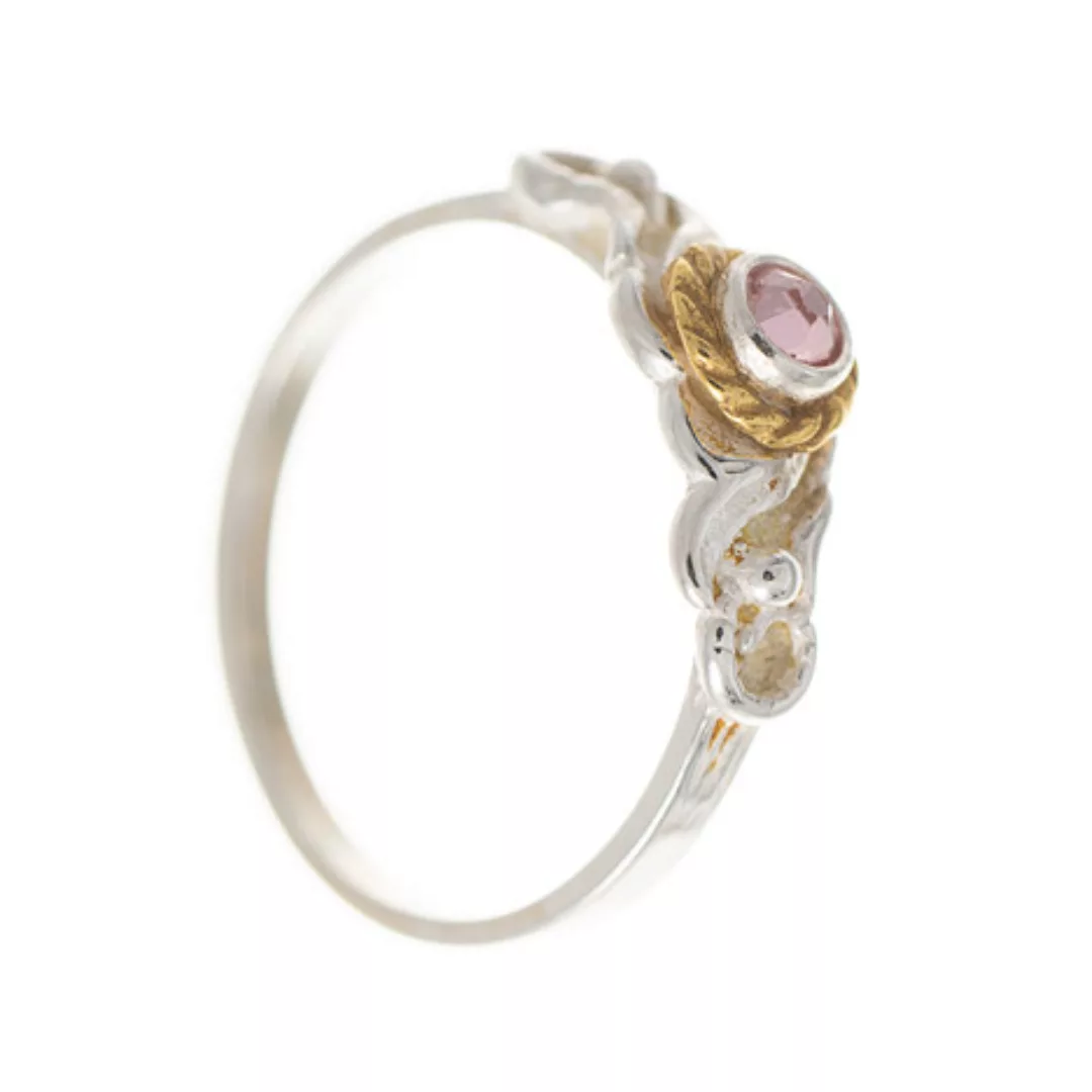 SIGO Ring 925 Silber Trachtenschmuck Zirkonia rosa günstig online kaufen
