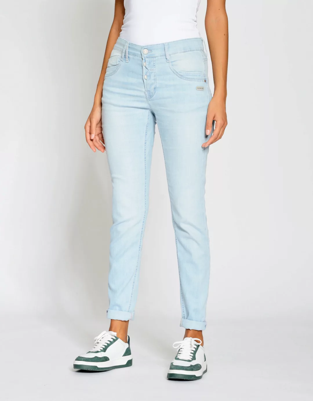 GANG Relax-fit-Jeans 94GERDA aus besonders weicher Denim Qualität günstig online kaufen