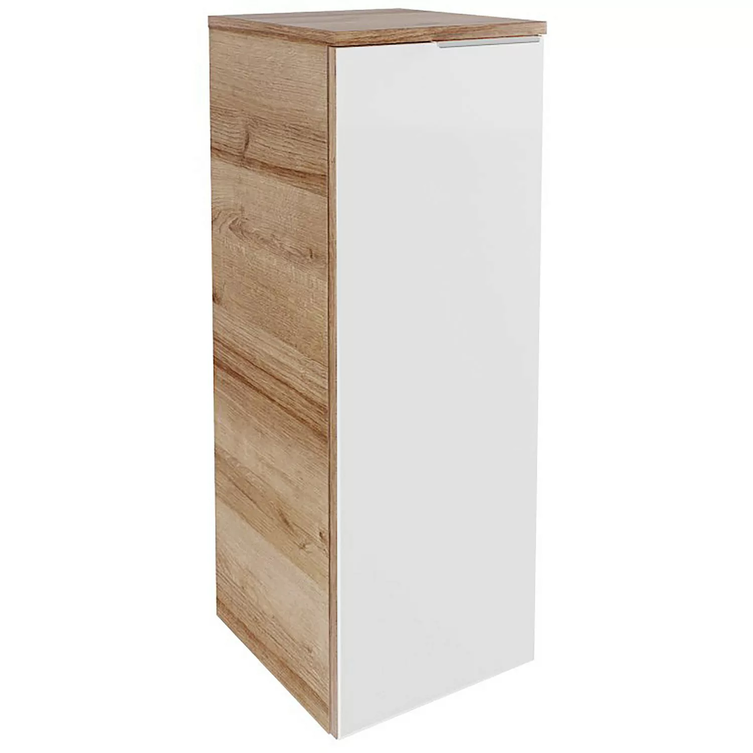 Fackelmann Hängeschrank B.Brillant 30 cm Asteiche/Glas Anthrazit günstig online kaufen