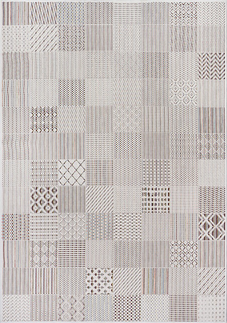 the carpet Teppich »Lagos«, rechteckig, 5 mm Höhe, moderner robuster In und günstig online kaufen