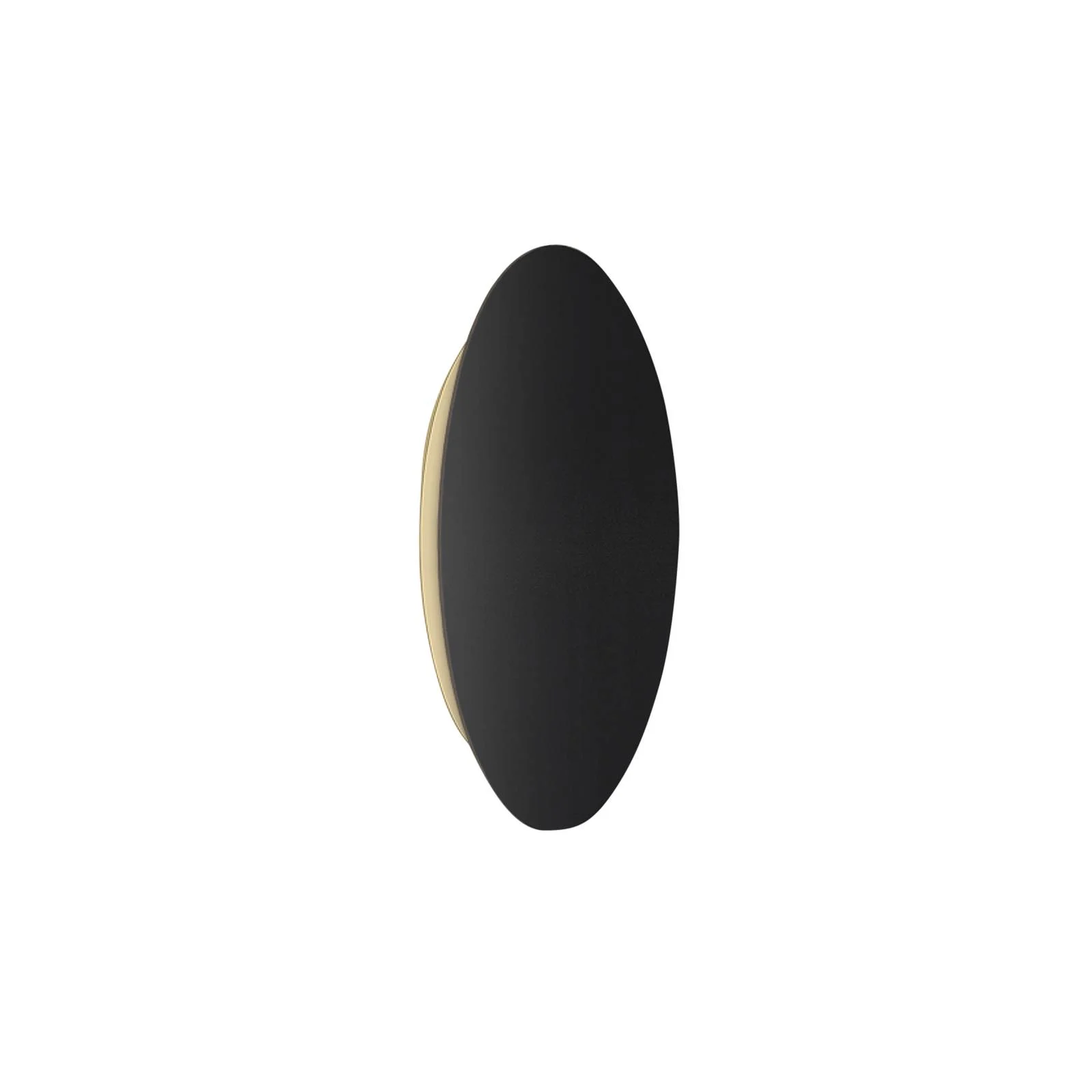 Escale Blade LED-Wandleuchte schwarz matt Ø 34 cm günstig online kaufen