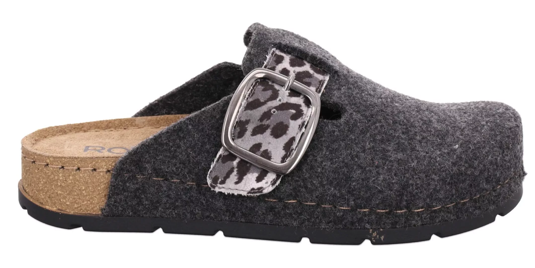 Rohde Pantoffel "SOAVE", Hausschuh, Schlappen, Clog, Homeslipper mit Platea günstig online kaufen