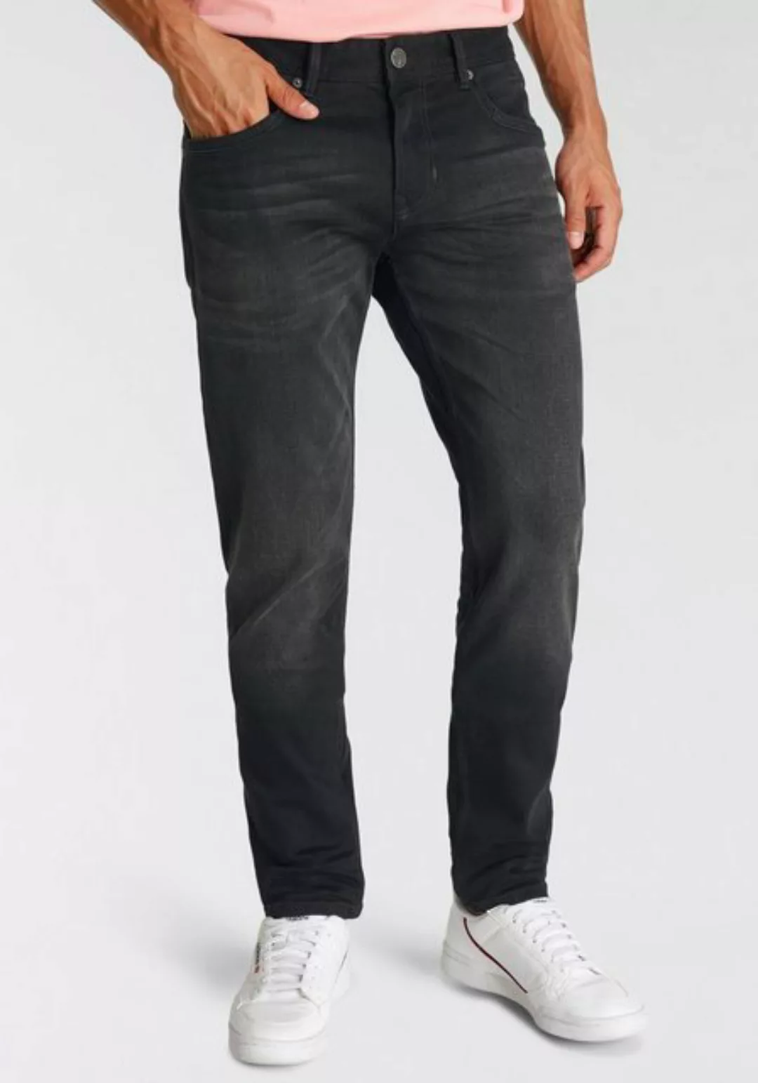 PME Legend Herren Jeans TAILWHEEL - Slim Fit - Schwarz - True Soft Black günstig online kaufen