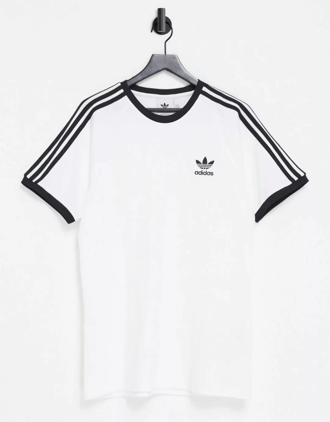 Adidas Originals Adicolor 3 Stripes Kurzarm T-shirt M White günstig online kaufen