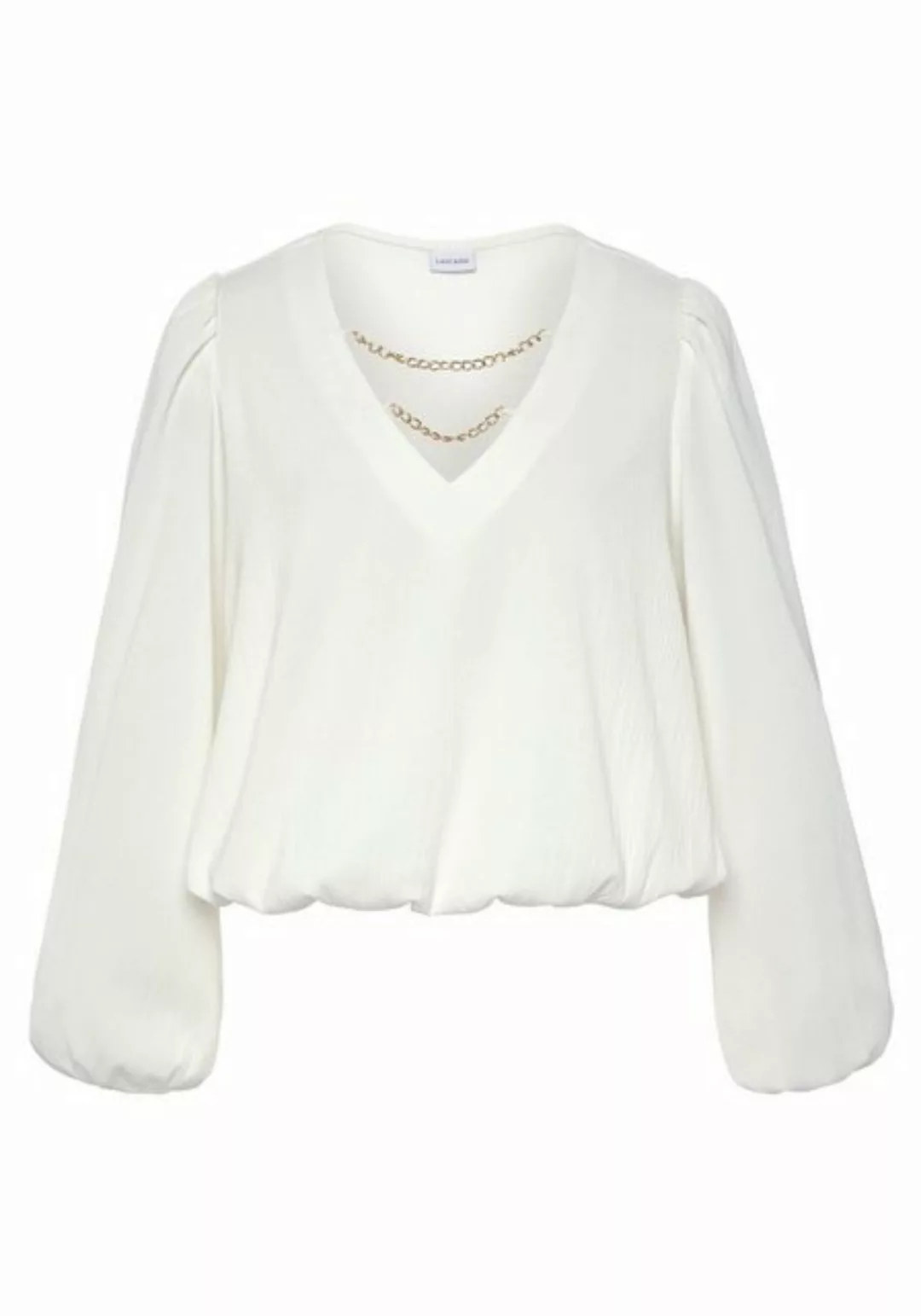 LASCANA Schlupfbluse mit Kettendetails, elegante Damenbluse günstig online kaufen