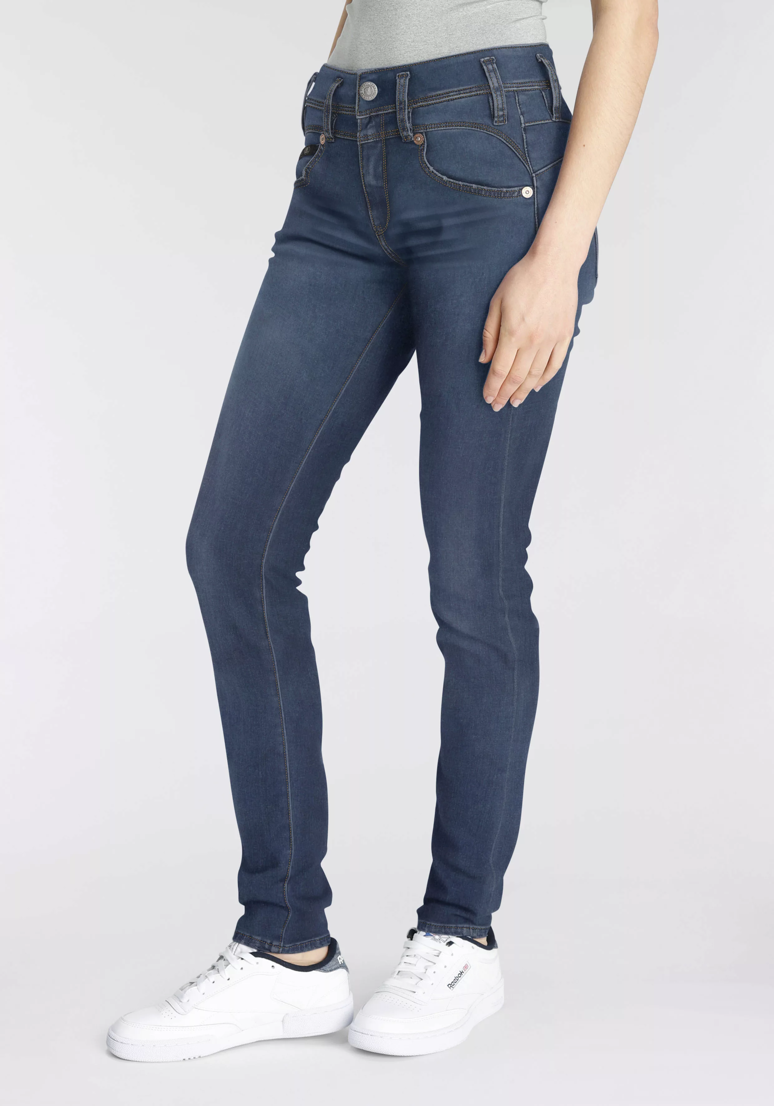 Herrlicher Slim-fit-Jeans "PEARL SLIM REUSED", Nachhaltige Premium-Qualität günstig online kaufen