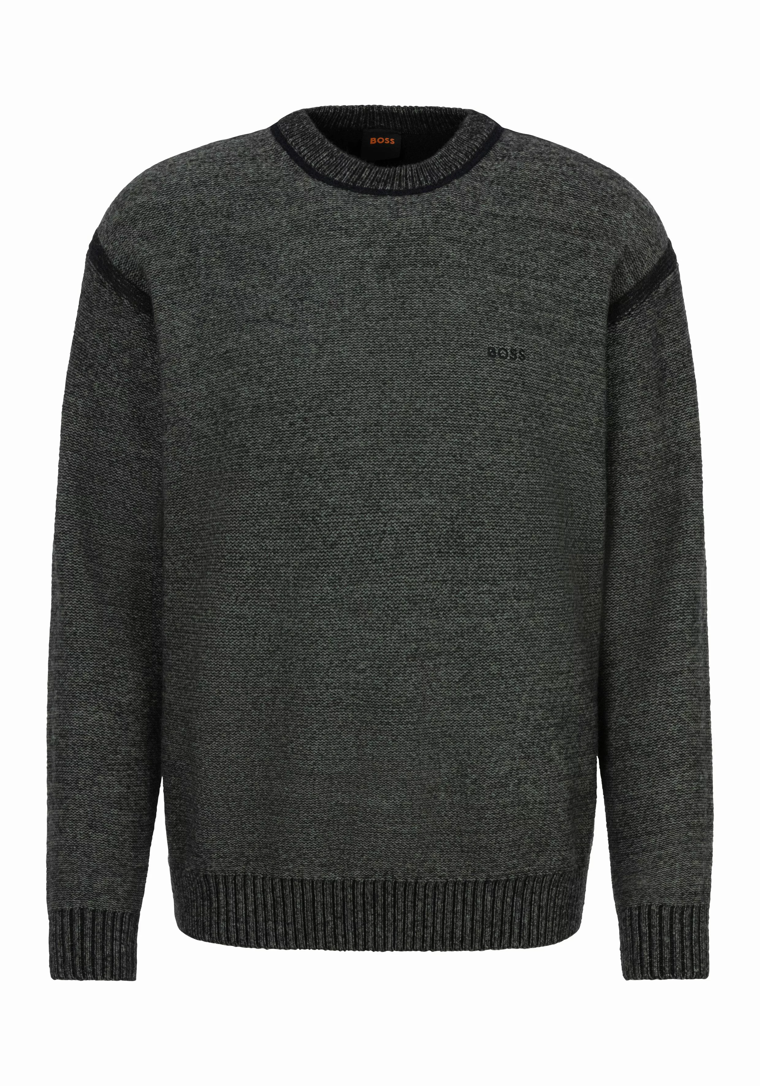 BOSS ORANGE Strickpullover Kluna mit Logostickerei günstig online kaufen