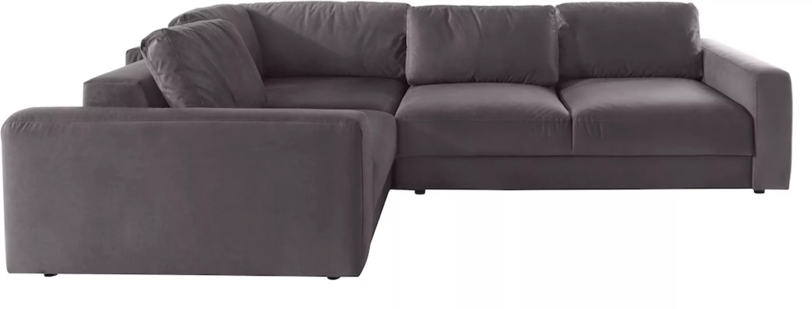 Places of Style Ecksofa "Bloomfield, L-Form", extra tiefe Sitzfläche, wahlw günstig online kaufen