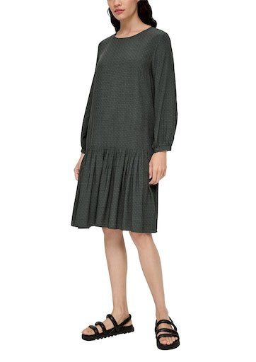 s.Oliver Midikleid mit Musterung günstig online kaufen