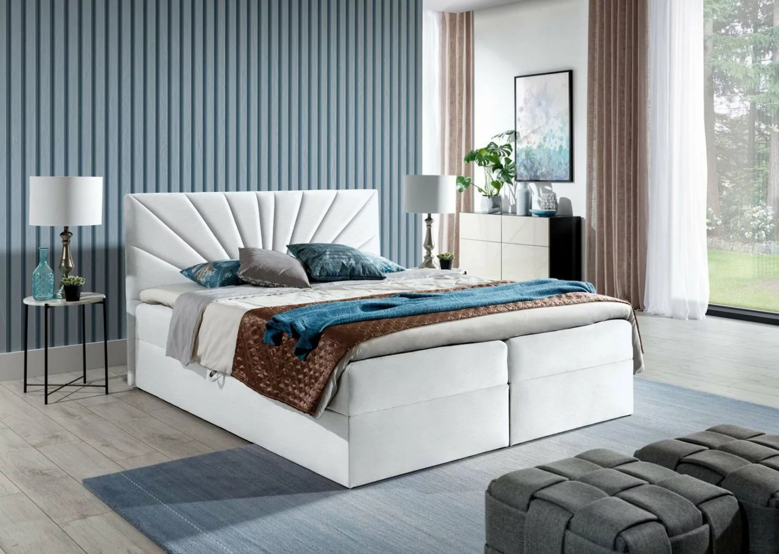 99rooms Boxspringbett Zenturio (Schlafzimmerbett, Bett), Design günstig online kaufen