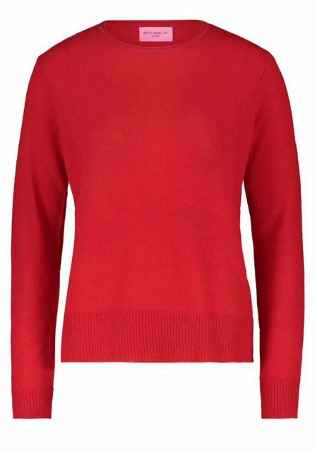 Betty Barclay Strickpullover Strickpullover Kurz 1/1 Arm, Red Scarlet günstig online kaufen