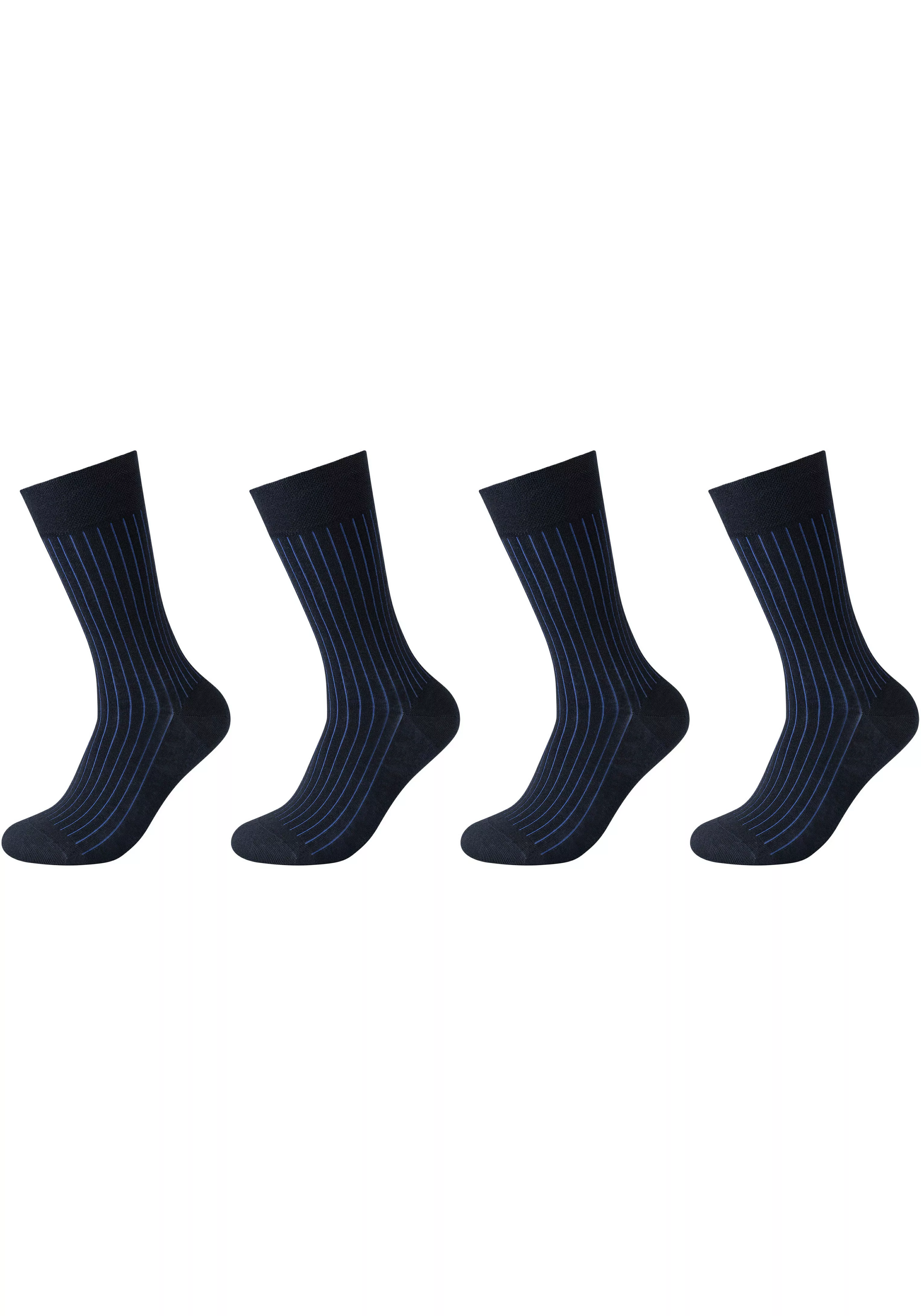 Camano Socken, (4er Pack), mit Rippstruktur günstig online kaufen