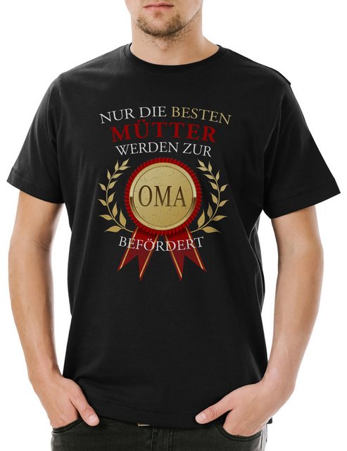 Urban Backwoods Print-Shirt Nur Die Besten Mütter Werden Zur Oma Herren T-S günstig online kaufen