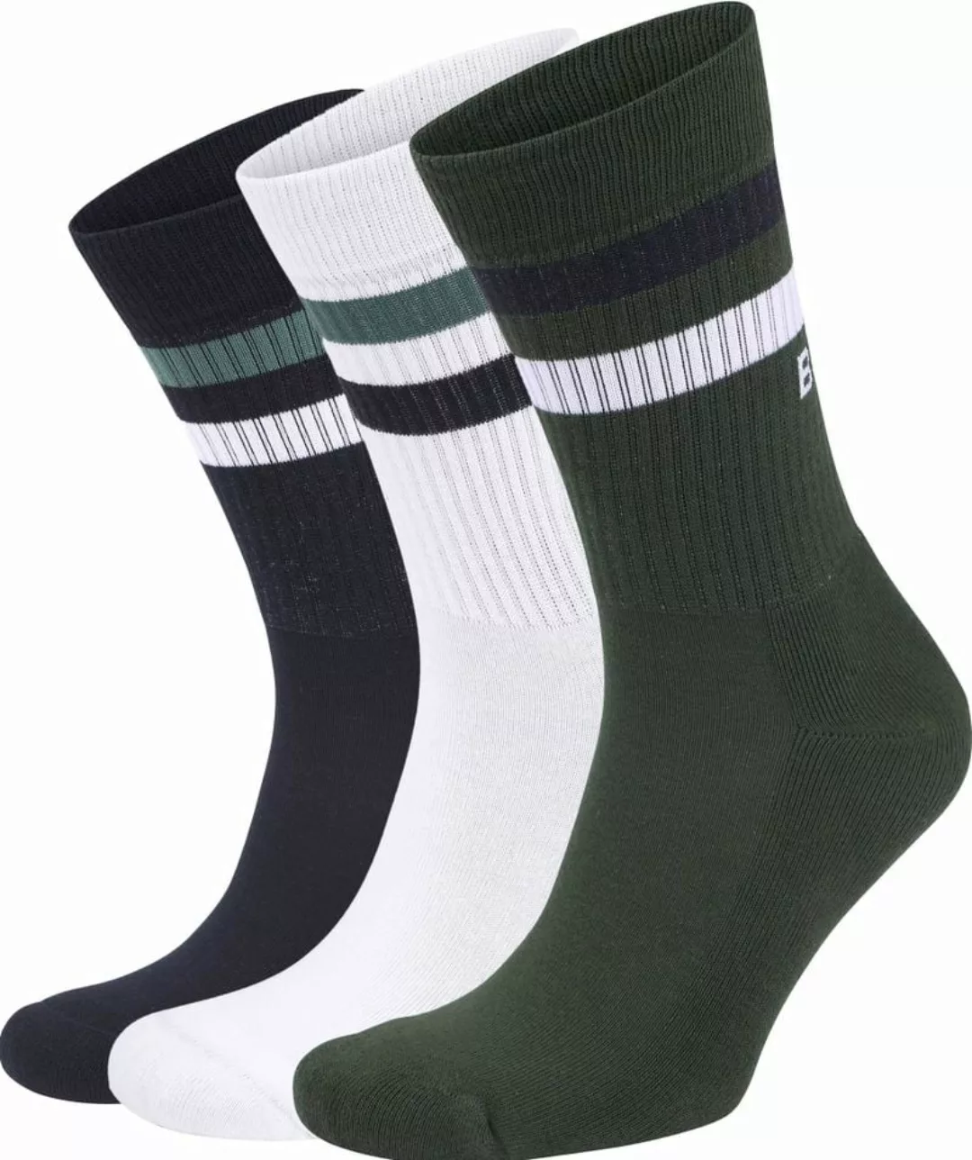 Bjorn Borg 3-Pack Socken Mehrfarbig - Größe 36-40 günstig online kaufen