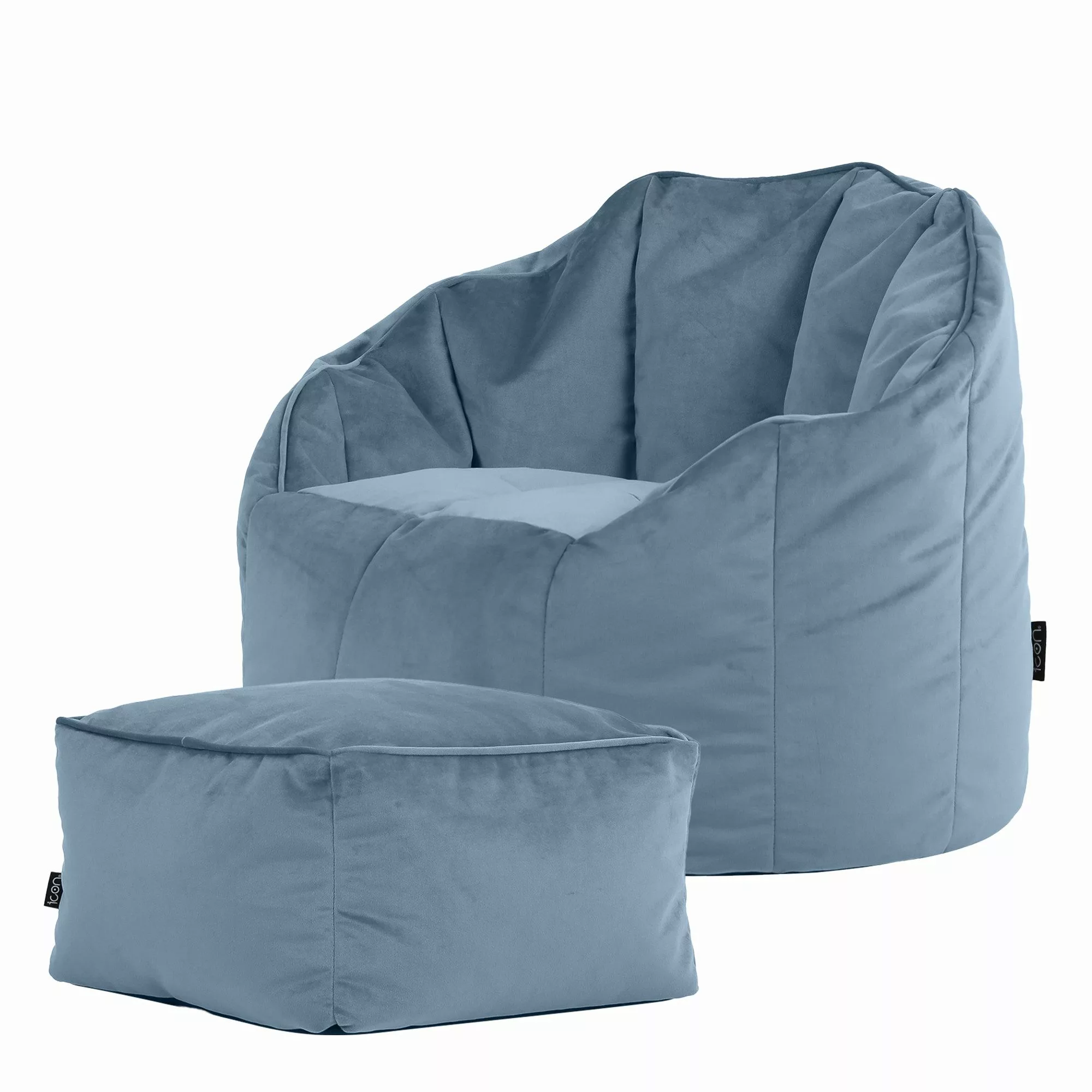 icon Sitzsack Sitzsack Sessel aus Samt günstig online kaufen
