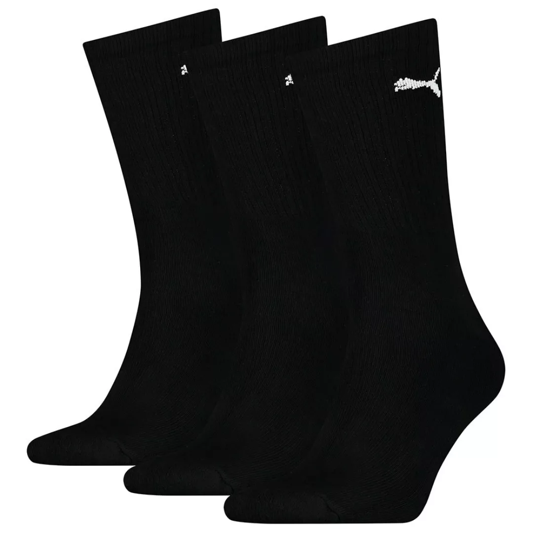 Puma Sport Crew Lightweight Socken 3 Paare EU 43-46 Black günstig online kaufen