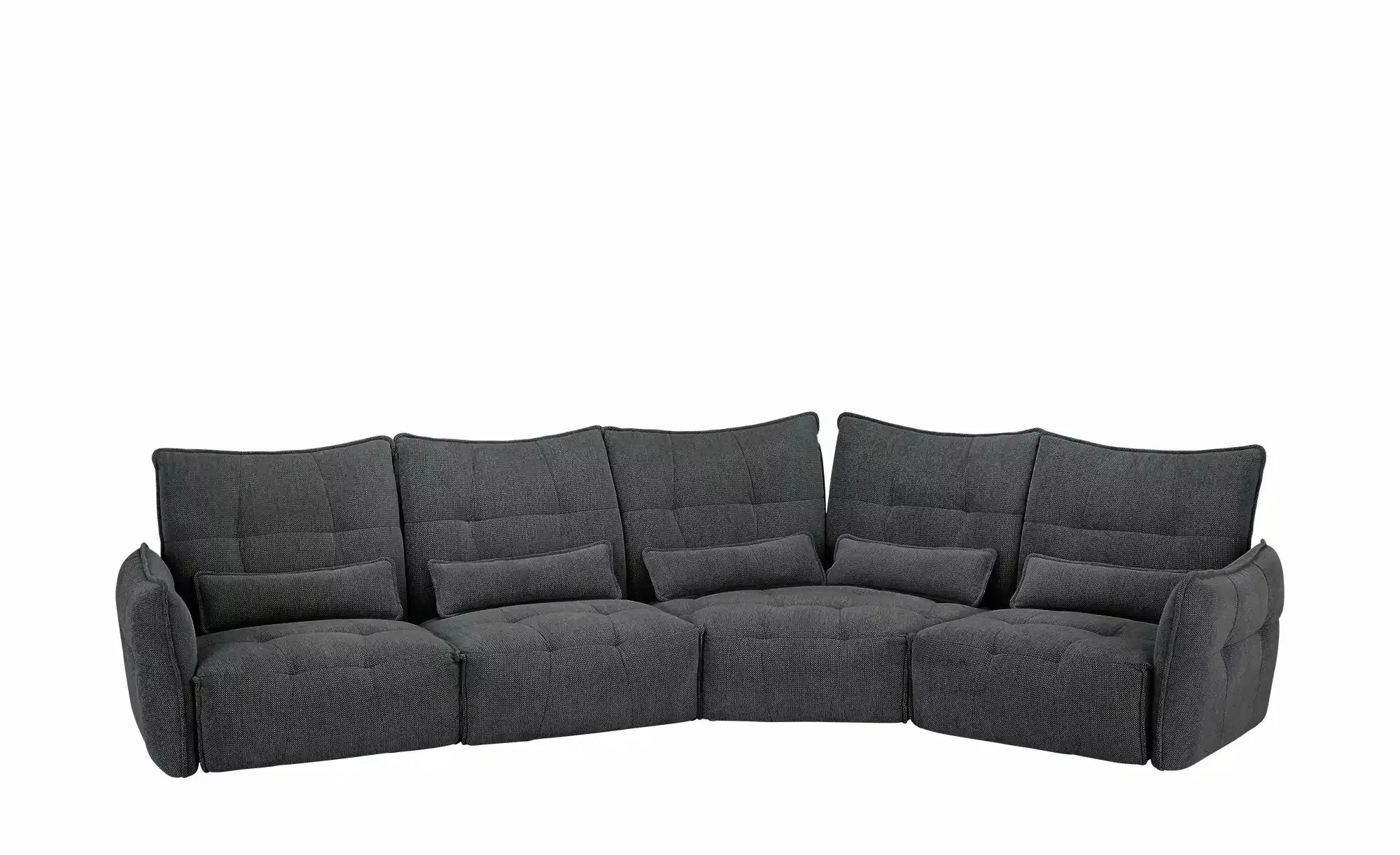 Ecksofa  Jeaneva ¦ grau ¦ Maße (cm): B: 471 H: 101 T: 200.0 Polstermöbel > günstig online kaufen