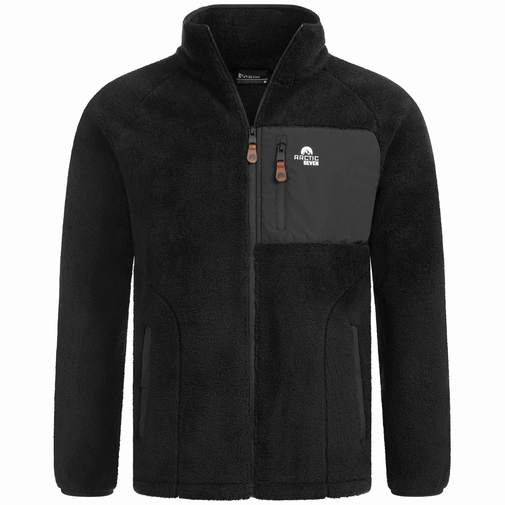 Arctic Seven Fleecejacke "ASAdvenio", Aus hochwertigem Sherpa-Fleece günstig online kaufen