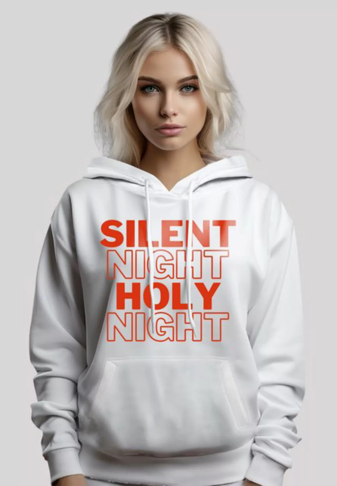 F4NT4STIC Kapuzenpullover "Weihnachten silent night holy night", Premium Qu günstig online kaufen