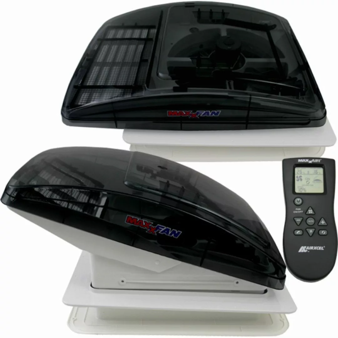 Maxxair Dachfenster MAXXFAN Deluxe getönte Klarglas günstig online kaufen