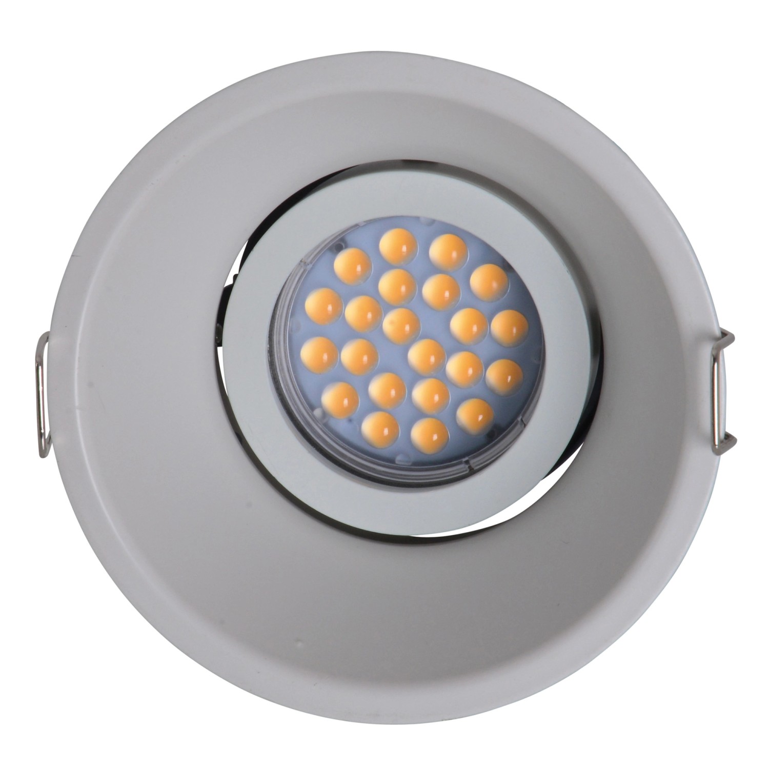 Näve LED-Einbauspot Taro Silber Ø 9,4 cm x 10 cm günstig online kaufen