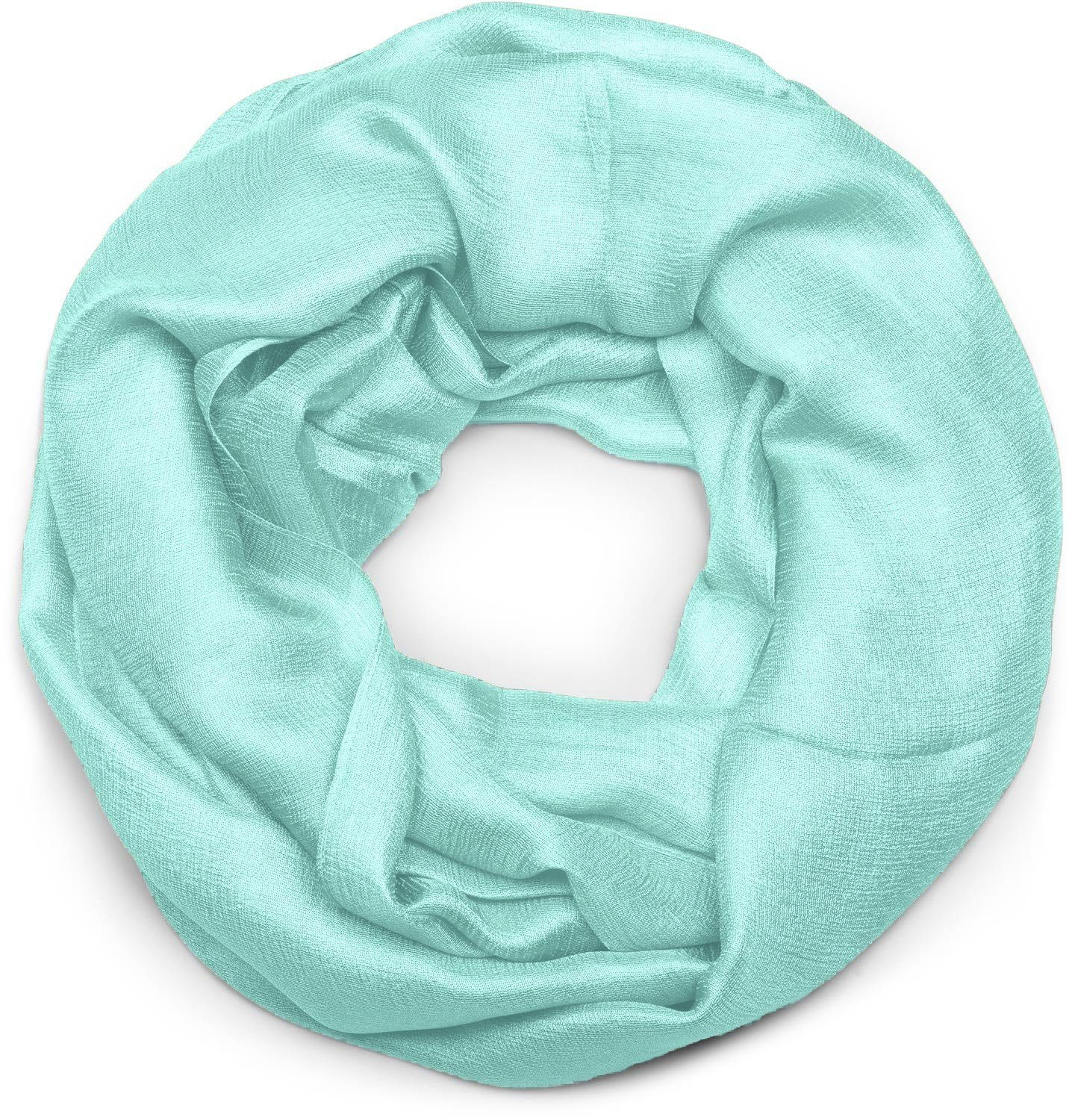 styleBREAKER Loop Seidiger Einfarbiger Loop, (1-St) günstig online kaufen