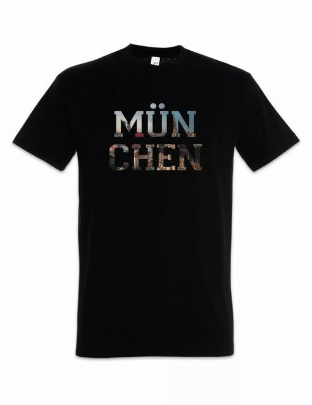 Urban Backwoods Print-Shirt München Herren T-Shirt Munich Bayern Bavaria Sk günstig online kaufen