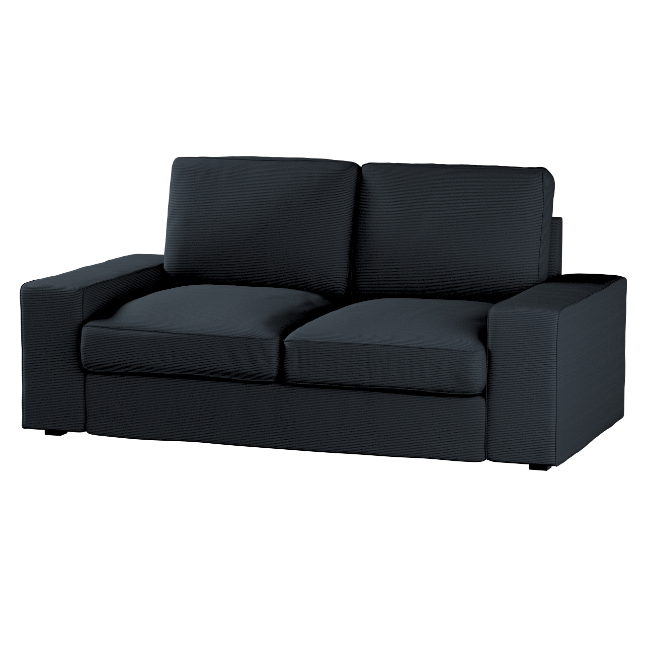 Bezug für Kivik 2-Sitzer Sofa, anthrazit, Bezug für Sofa Kivik 2-Sitzer, Ma günstig online kaufen
