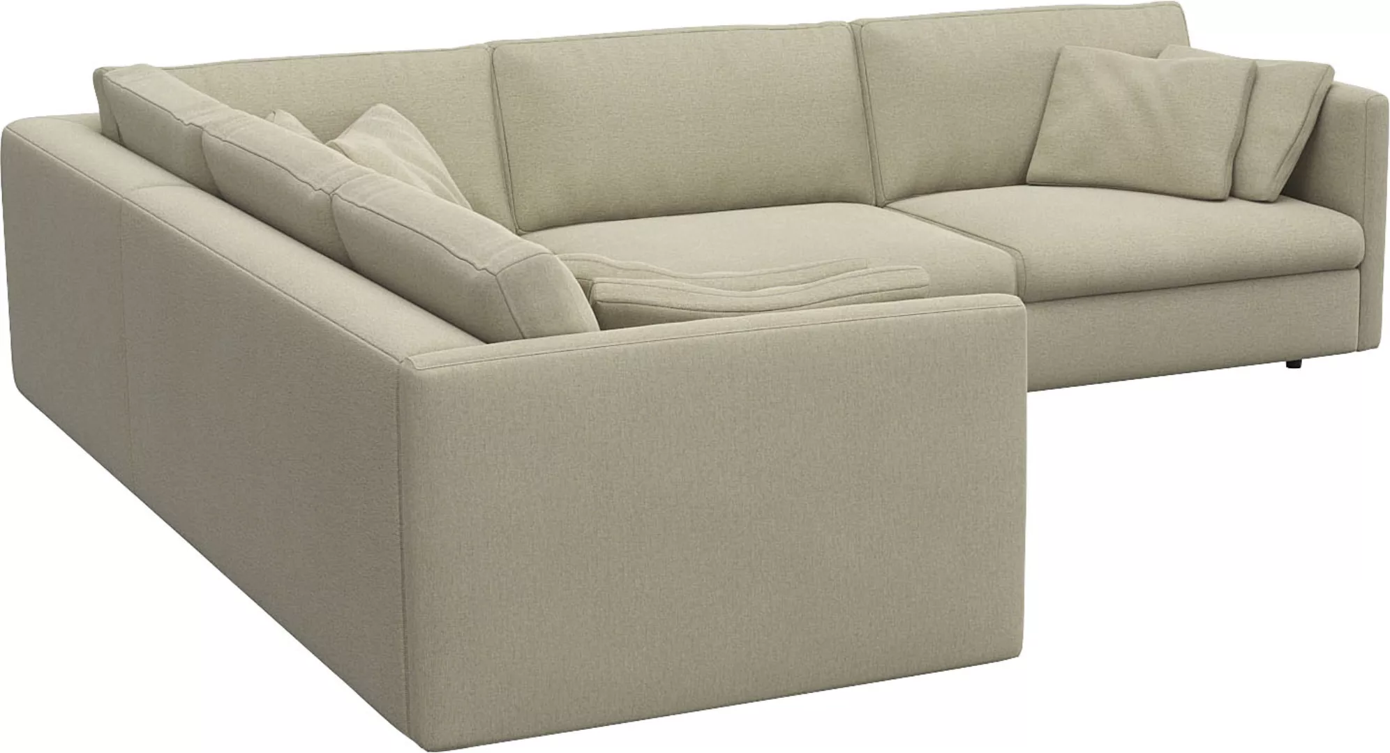 FLEXLUX Ecksofa »Lovane, elegant und zeitlos, bequem, L-Form«, Weich & ansc günstig online kaufen