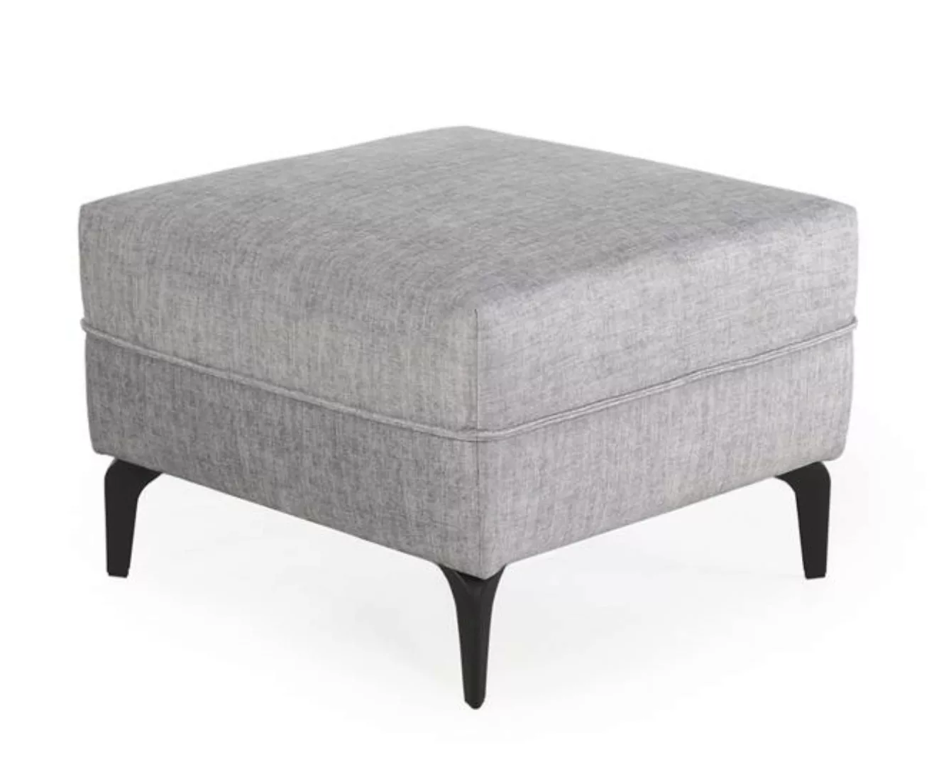 Hocker NOVARA von JOB Velour grau günstig online kaufen