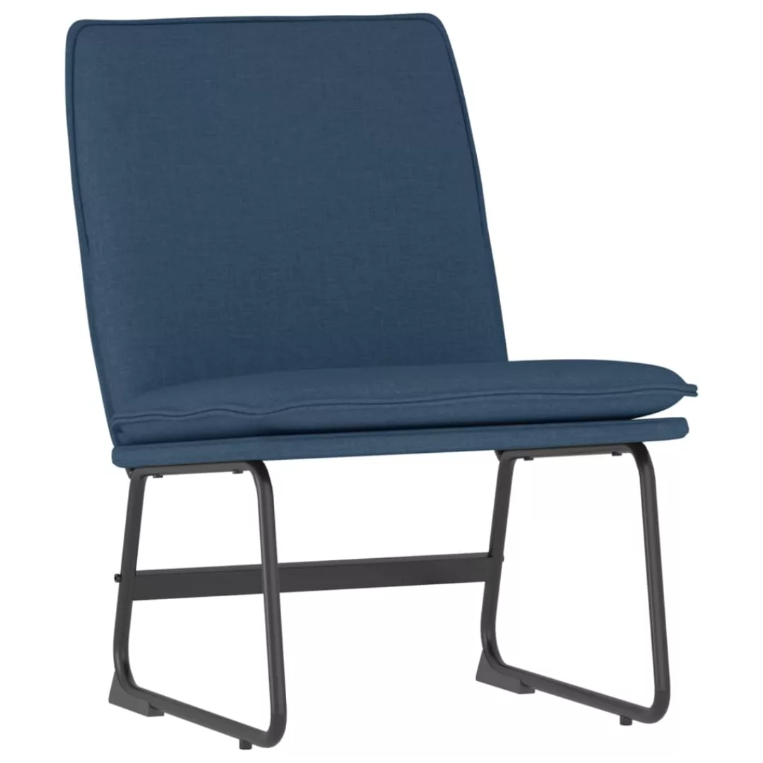 Vidaxl Loungesessel Blau 52x75x76 Cm Stoff günstig online kaufen