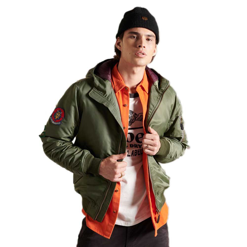 Superdry Ma1 Bomber Jacke XL Surplus Goods Olive günstig online kaufen