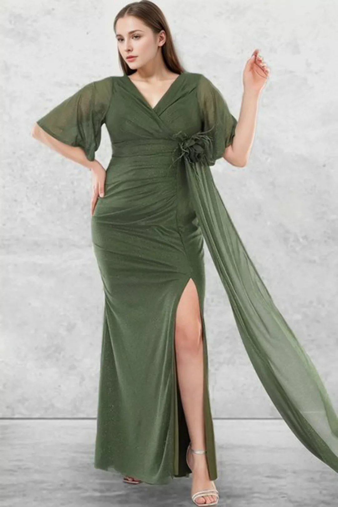 Modabout Abendkleid Langes Maxikleid Hochzeitskleid Für Damen - NYELB0553D9 günstig online kaufen