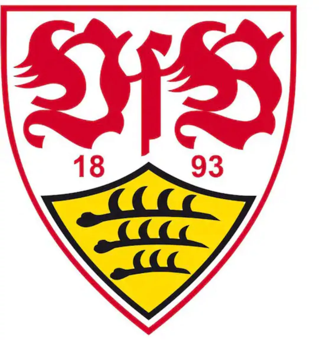 Wall-Art Wandtattoo »Fußball VfB Stuttgart Logo« günstig online kaufen