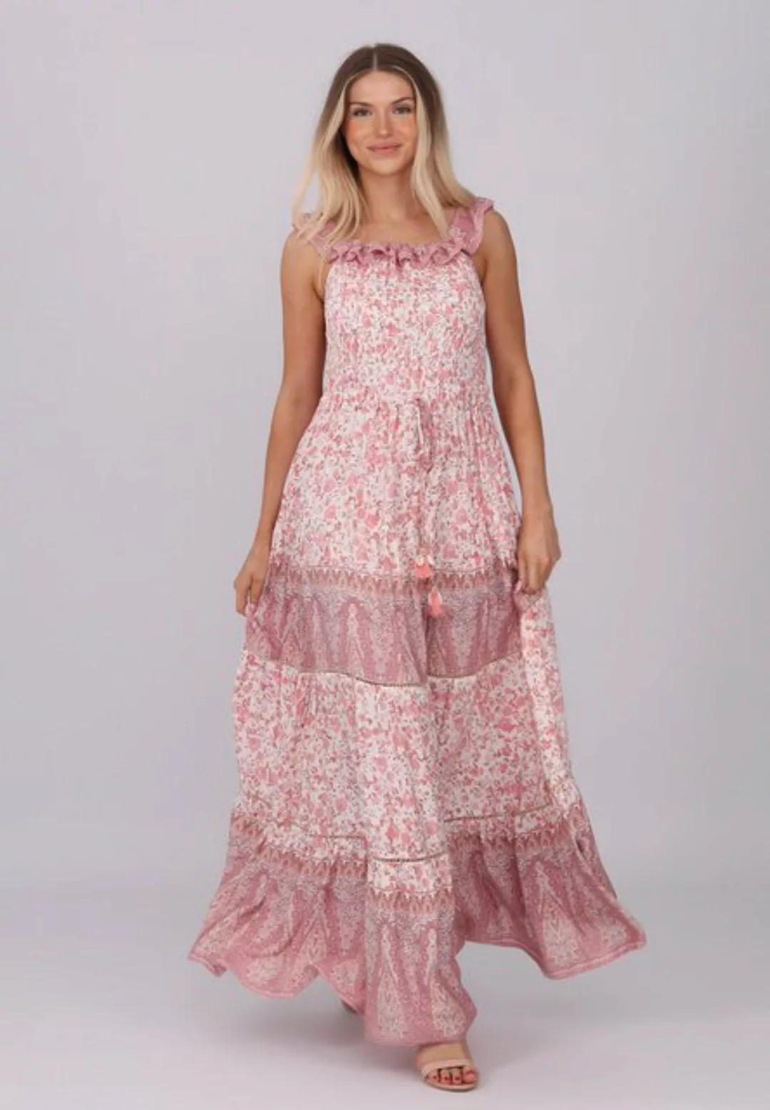 YC Fashion & Style Sommerkleid Maxikleid mit Carmen-Ausschnitt – Sommertrau günstig online kaufen