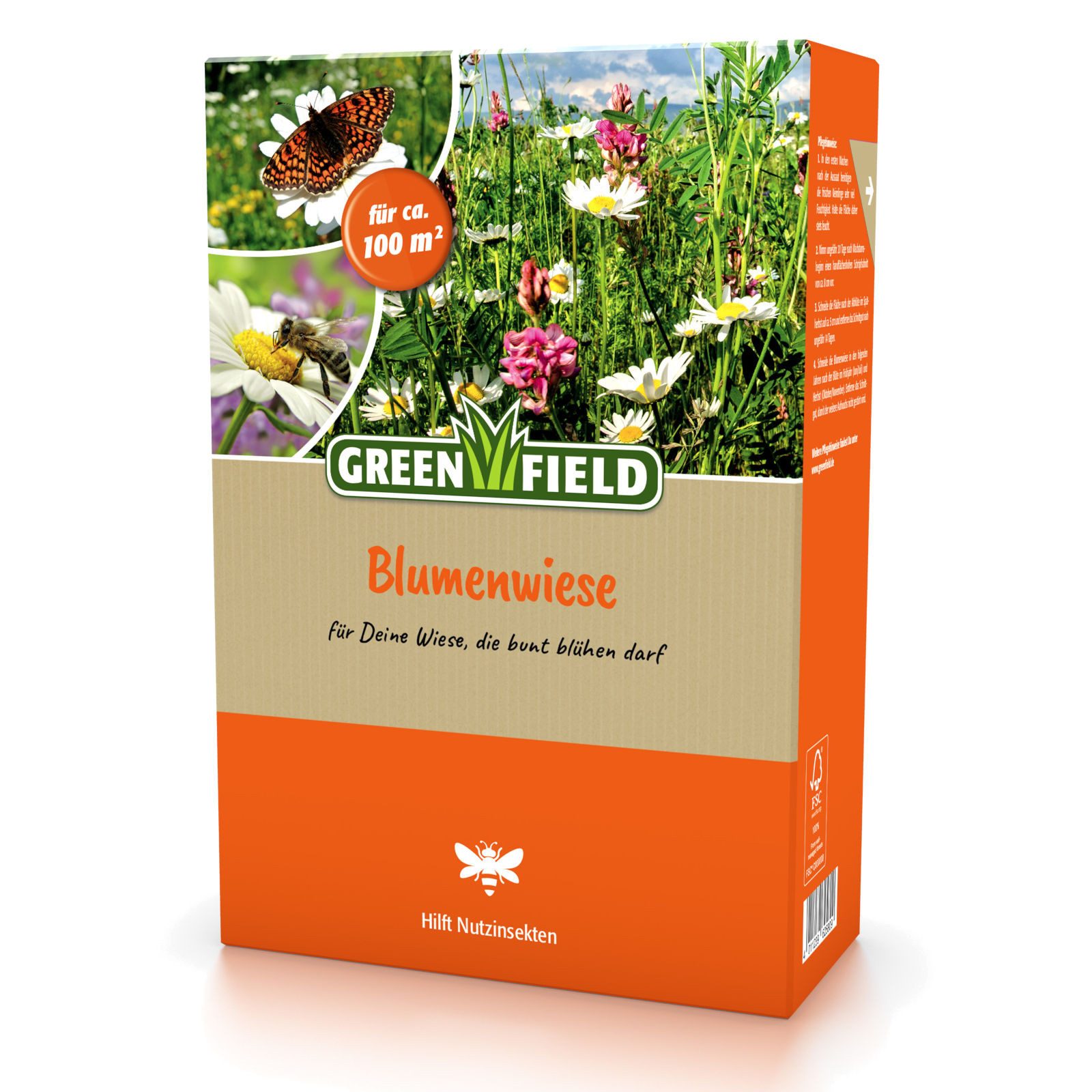 Greenfield Blumensamen Blumenwiese, 1 kg Samen-Mix günstig online kaufen