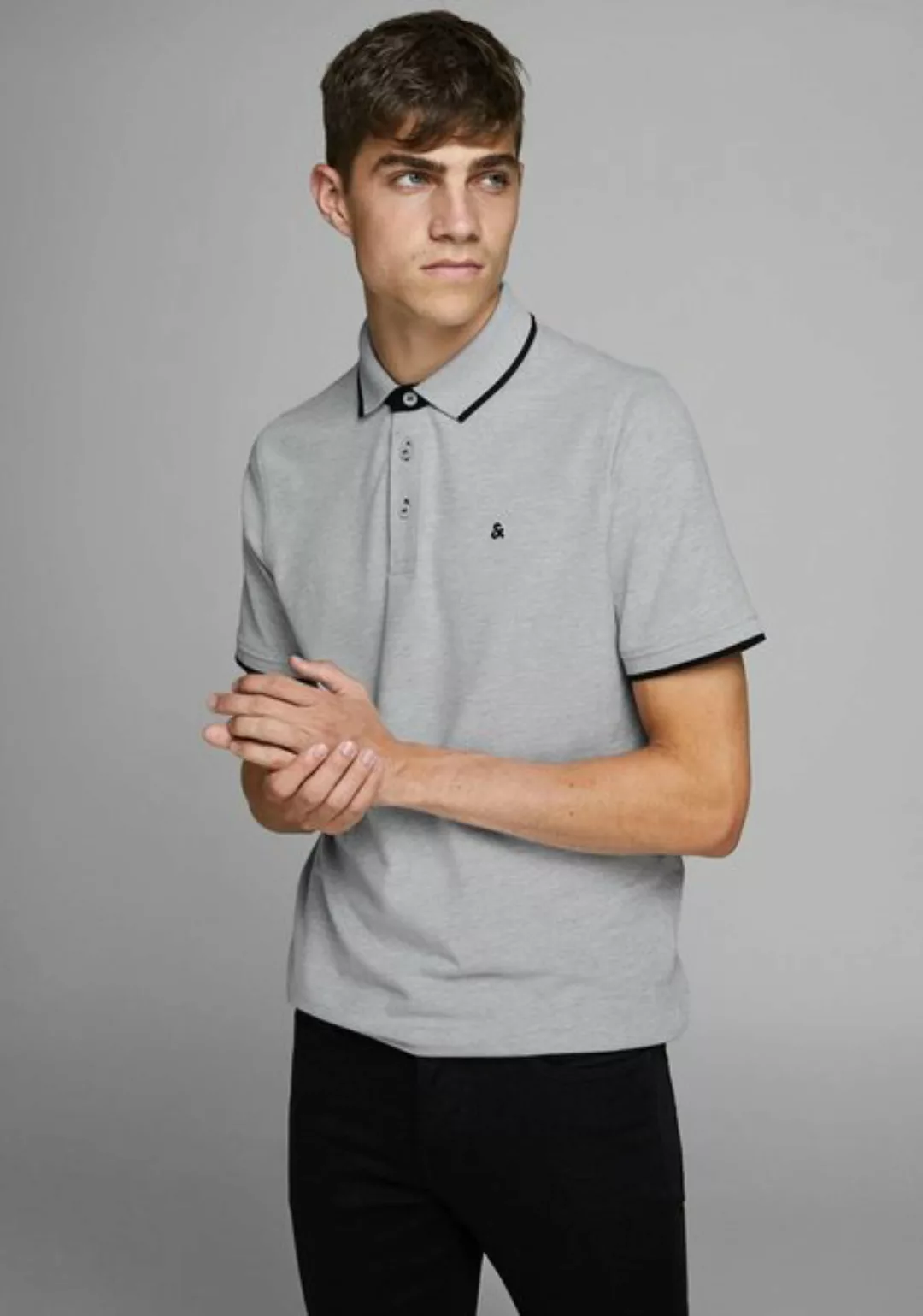 Jack & Jones Herren Poloshirt JJEPAULOS Slim Fit günstig online kaufen