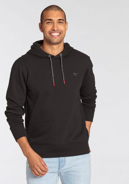 Bruno Banani Kapuzensweatshirt schmale Passform, mit Logodruck, aus Baumwol günstig online kaufen