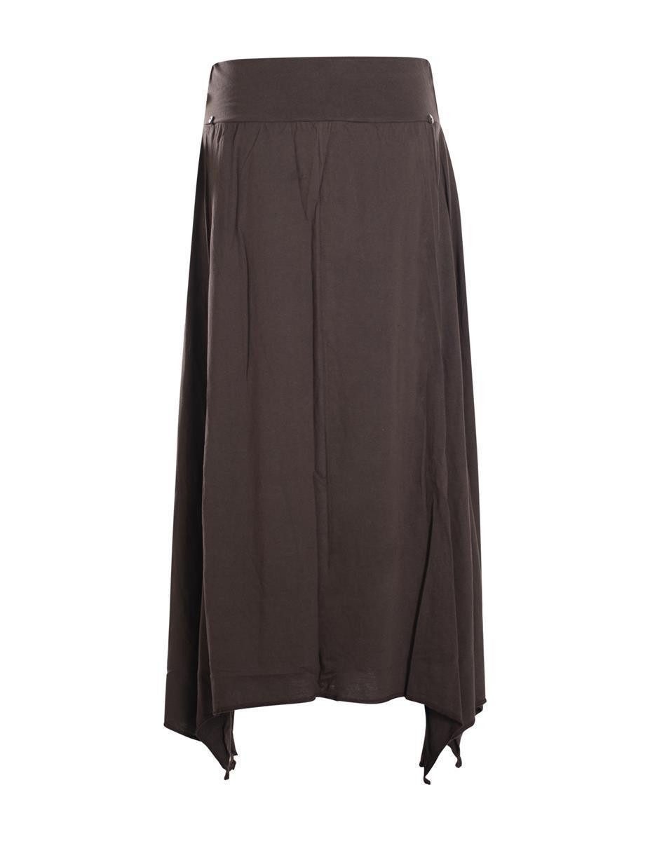 Vishes A-Linien-Rock Damen A-Linie Rock Baumwolle günstig online kaufen