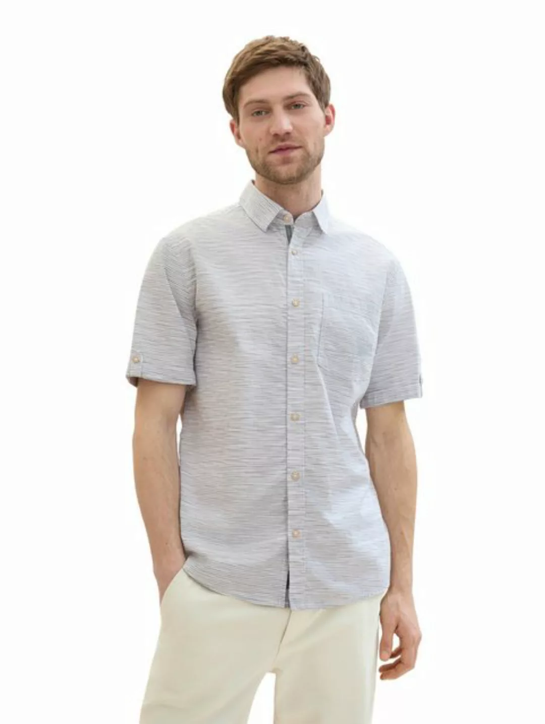 TOM TAILOR Kurzarmhemd, mit Brusttasche günstig online kaufen