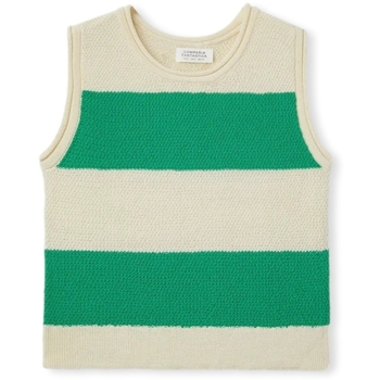 Compania Fantastica  Blusen COMPAÑIA FANTÁSTICA Top 10351 - White/Green günstig online kaufen