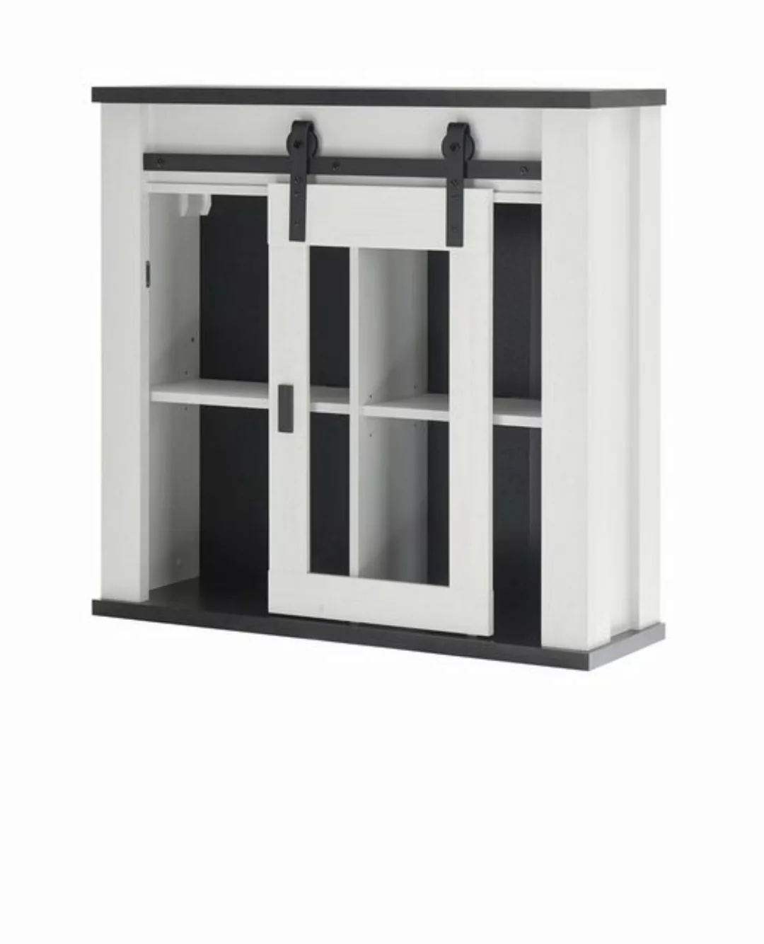 Furn.Design Küchenbuffet Stove (Küchenzeile weiß Pinie Landhaus, 3-St., Set günstig online kaufen