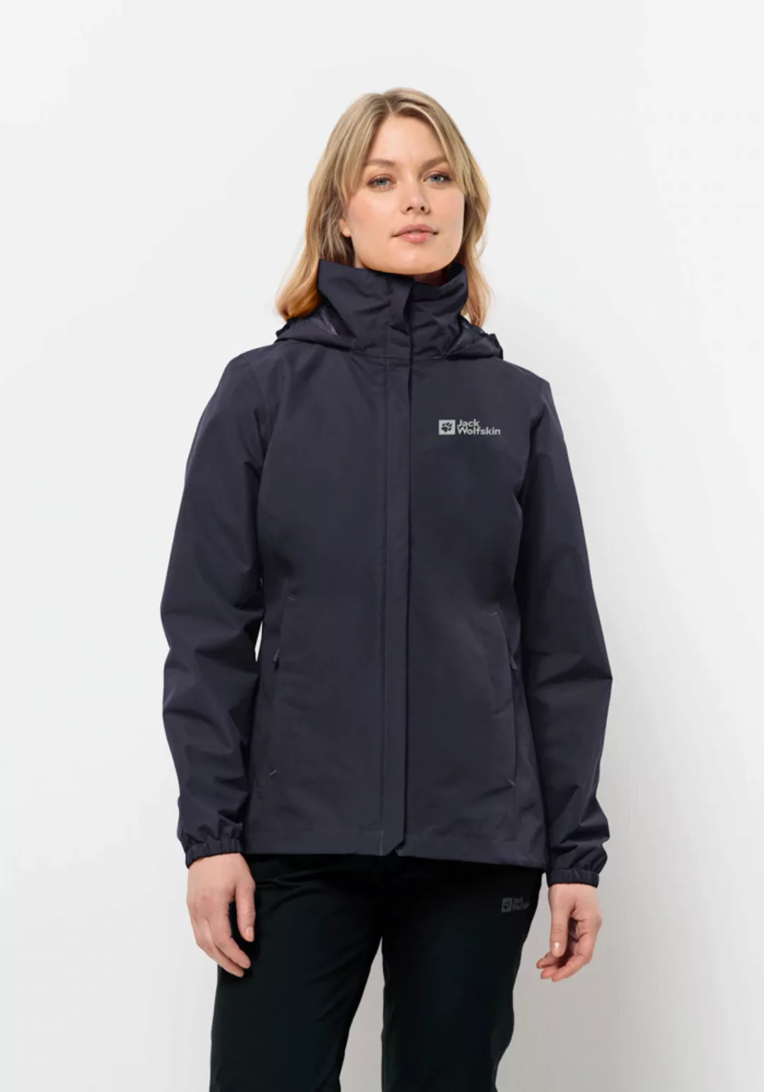 Jack Wolfskin Outdoorjacke "STORMY POINT 2L JKT W", mit Kapuze günstig online kaufen