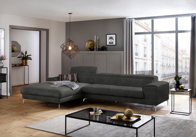 W.SCHILLIG Ecksofa piedroo, Designsofa mit tollem Sitzkomfort, bequem und e günstig online kaufen