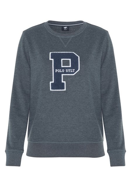 Polo Sylt Sweatshirt mit Label-Akzent günstig online kaufen