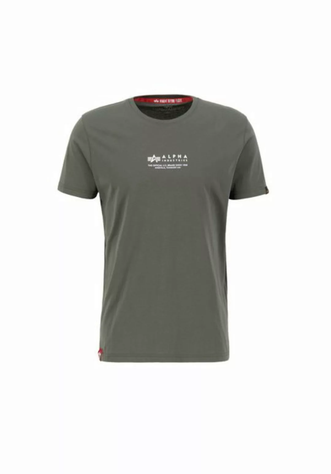 Alpha Industries T-Shirt "Alpha Industries Men - T-Shirts Alpha Wording T" günstig online kaufen